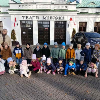 Wizyta w Teatrze Miejskim w Sieradzu.